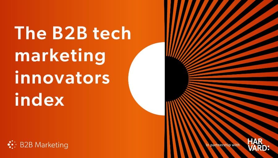 B2B Tech Marketing Innovators award